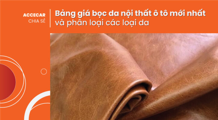 Bọc da nội thất ô tô