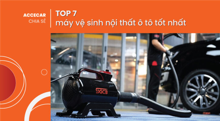 Máy vệ sinh nội thất ô tô