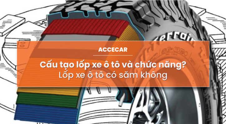 Cấu tạo lốp xe ô tô