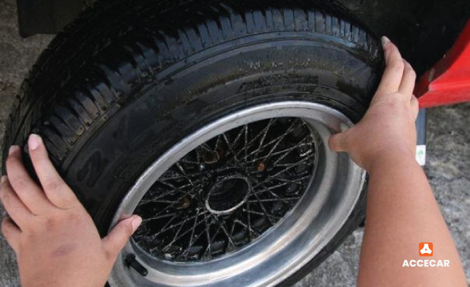 Cách tháo lắp lốp xe ô tô