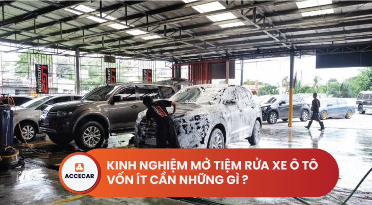 gara rửa xe ô tô