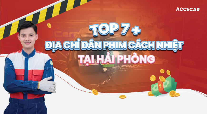 dán phim cách nhiệt ô tô giá rẻ hải phòng