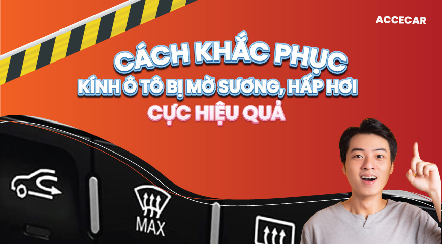 kính ô tô bị mờ