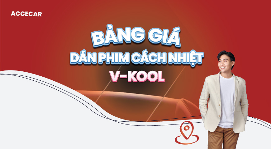 dán phim cách nhiệt ô tô vkool